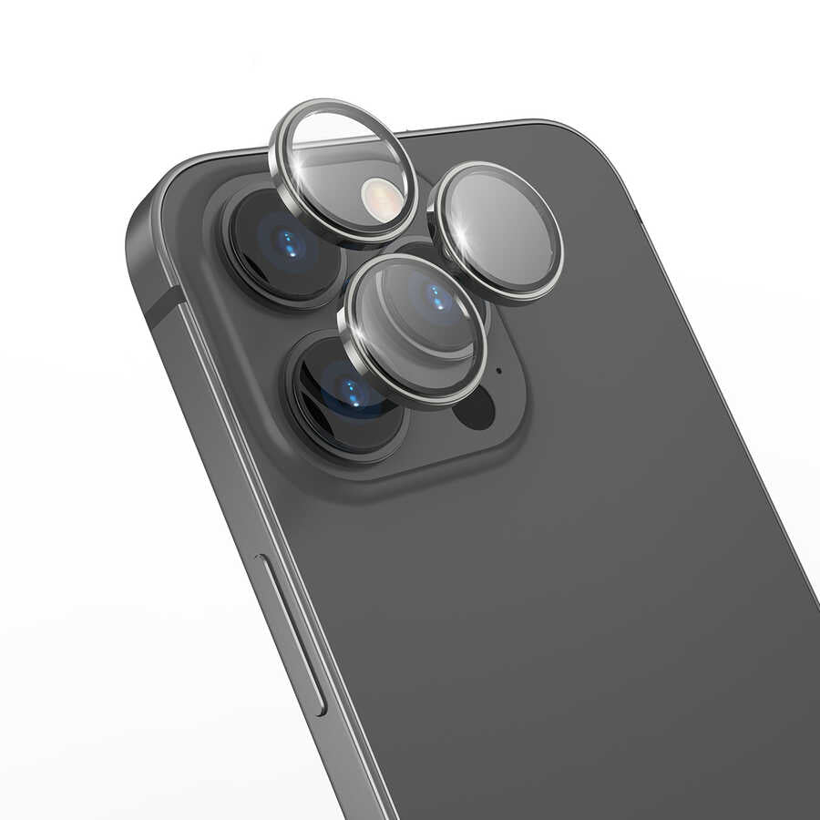 Wiwu Lens Guard iPhone 14 Pro Max Metal Kamera Lens Koruyucu - 4 Wiwu Lens Guard iPhone 14 Pro Max Metal Kamera Lens Koruyucu - 4